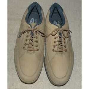 Foot-Joy Soft-Joys Sports Women’s Size 9 Golf Shoes Round Plastic Cleats Tan